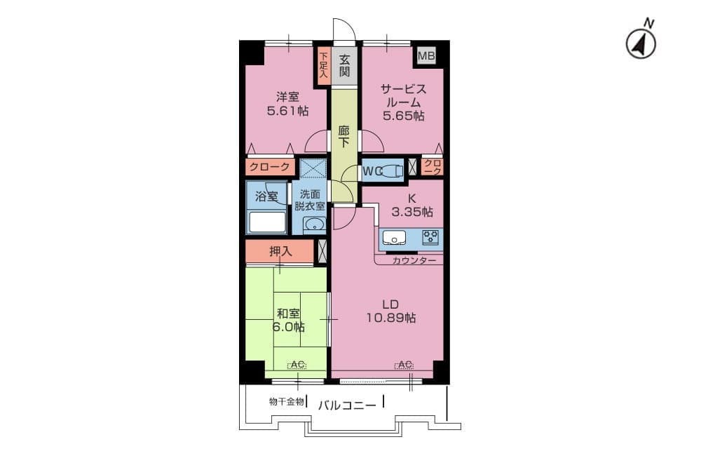 沼津市の賃貸アパートマンション 木村不動産・アイリス桃郷 2SLDK